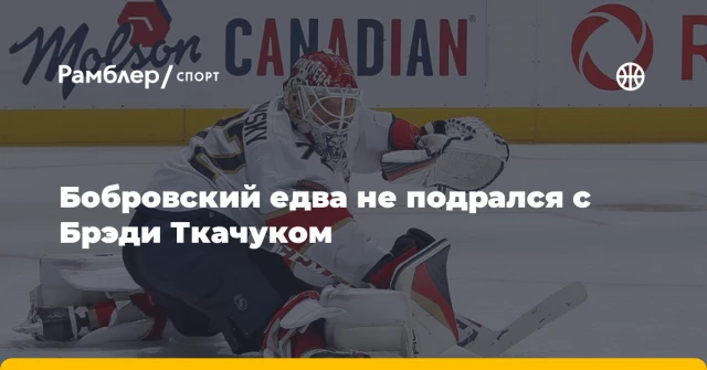 Бобровский едва не подрался с Брэди Ткачуком Бобровский едва не подрался с Брэди Ткачуком