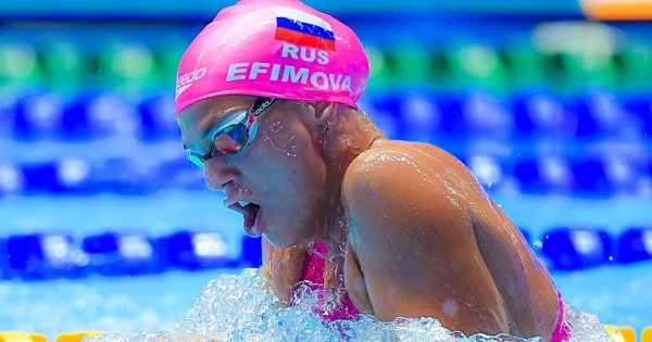 Ефимова стала лучшей на дистанции 100 метров брассом на этапе Кубка мира Ефимова стала лучшей на дистанции 100 метров брассом на этапе Кубка мира