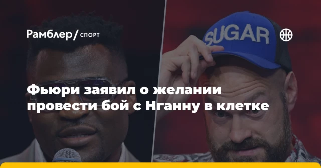 Фьюри заявил о желании провести бой с Нганну в клетке Фьюри заявил о желании провести бой с Нганну в клетке