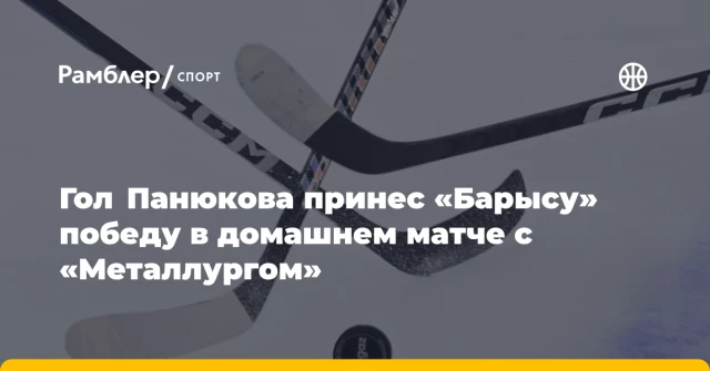 Гол Панюкова принес «Барысу» победу в домашнем матче с «Металлургом» Гол Панюкова принес «Барысу» победу в домашнем матче с «Металлургом»