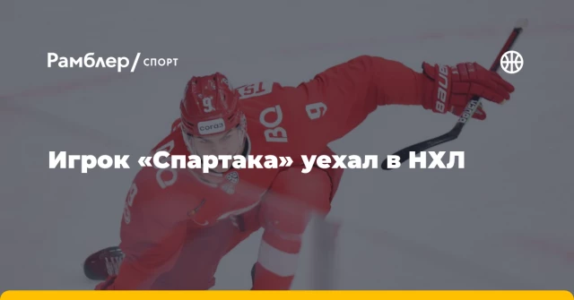 Игрок «Спартака» уехал в НХЛ Игрок «Спартака» уехал в НХЛ