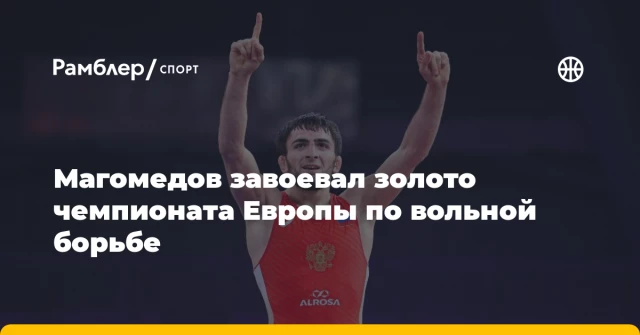 Магомедов завоевал золото чемпионата Европы по вольной борьбе Магомедов завоевал золото чемпионата Европы по вольной борьбе