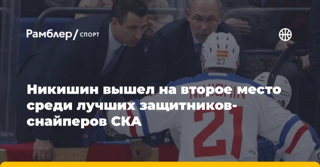Никишин вышел на второе место среди лучших защитников-снайперов СКА Никишин вышел на второе место среди лучших защитников-снайперов СКА