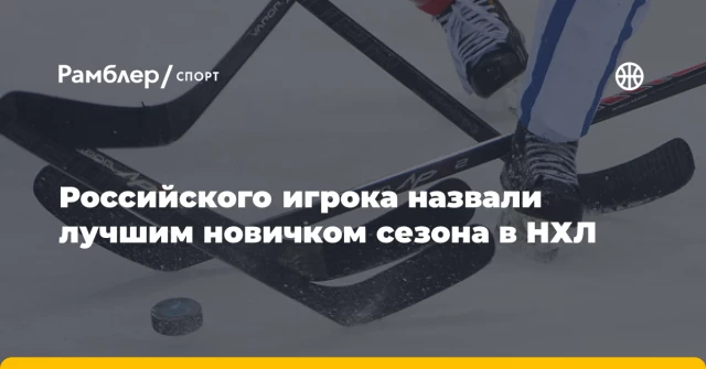 Российского игрока назвали лучшим новичком сезона в НХЛ Российского игрока назвали лучшим новичком сезона в НХЛ