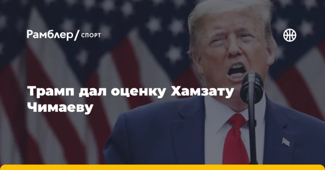 Трамп дал оценку Хамзату Чимаеву Трамп дал оценку Хамзату Чимаеву