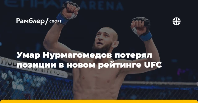 Умар Нурмагомедов потерял позиции в новом рейтинге UFC Умар Нурмагомедов потерял позиции в новом рейтинге UFC