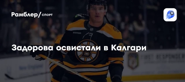 Задорова освистали в Калгари Задорова освистали в Калгари