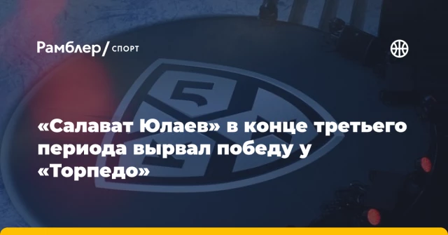 «Салават Юлаев» в конце третьего периода вырвал победу у «Торпедо» «Салават Юлаев» в конце третьего периода вырвал победу у «Торпедо»